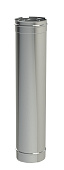 Труба дымоходная прямая 1 м D-140 мм из нержавеющей стали Прок с доставкой в NAME