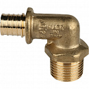 Угольник-переходник с наружной резьбой 16xR 1/2" для труб из сшитого полиэтилена аксиальный STOUT с доставкой в NAME